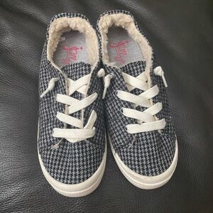 Black& White Plaid JellyPop Shoes